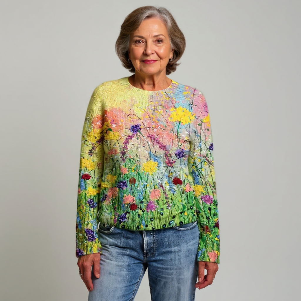 Lydia | Painter’s Meadow Sweater