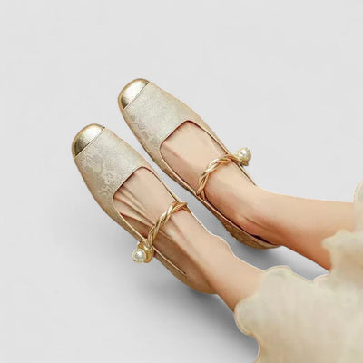 Aurelia | Pearl Elegance Flats
