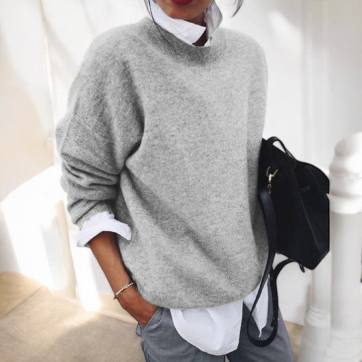Serenity | Classic Black Knit Sweater