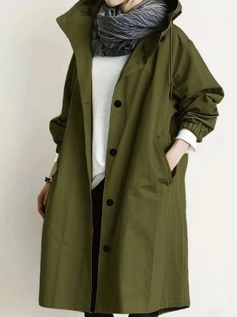 Hannah | Casual Hooded Coat
