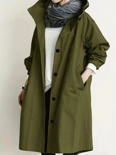 Hannah | Casual Hooded Coat