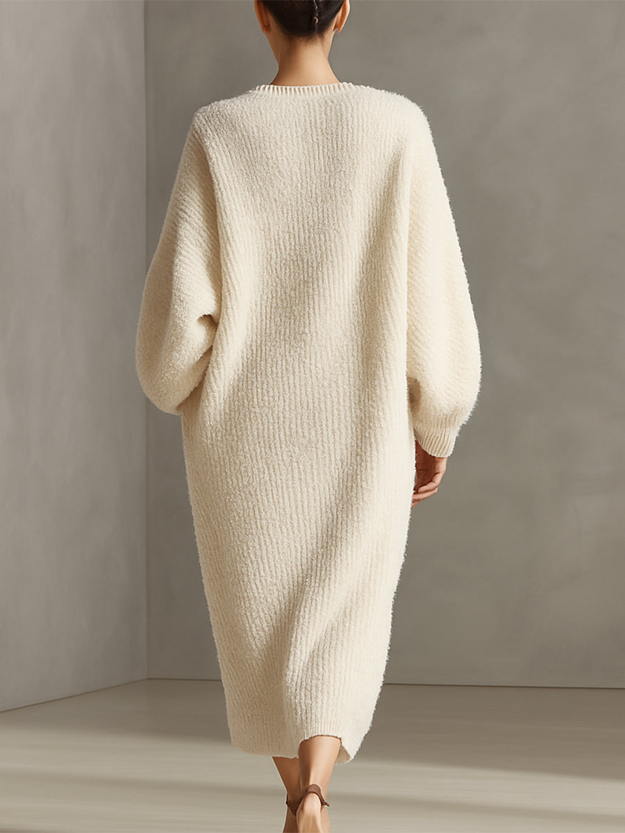 Vivienne | Luxe Cocoon Sweater Dress