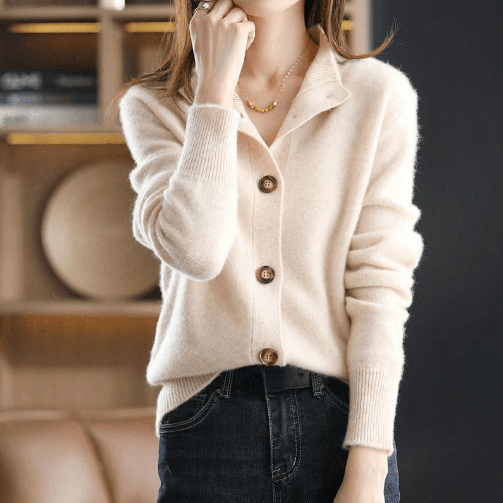 Kiesha | Classic Button Cardigan