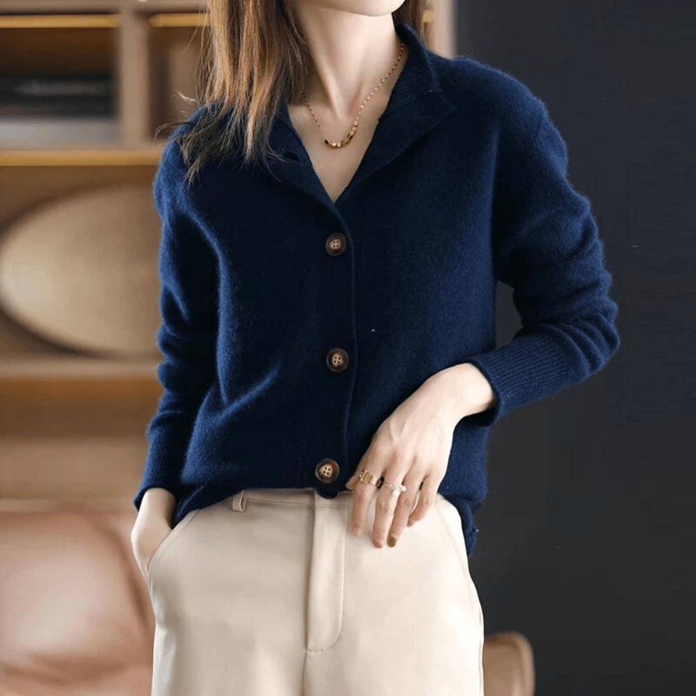 Kiesha | Classic Button Cardigan