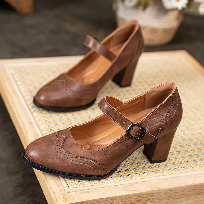 Therese | Retro Charm Heels