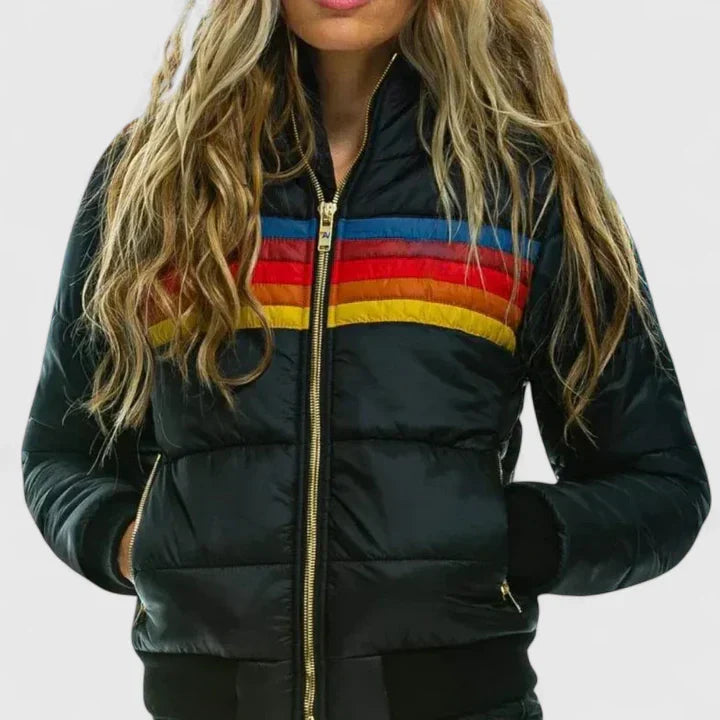 Valencia | Retro Rainbow Puffer