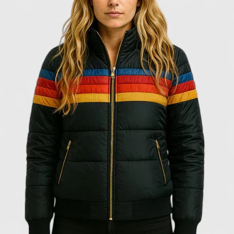 Valencia | Retro Rainbow Puffer