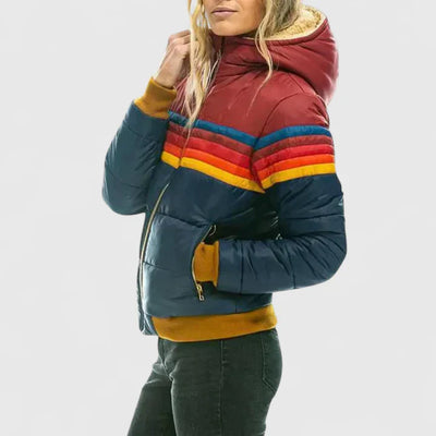 Valencia | Retro Rainbow Puffer