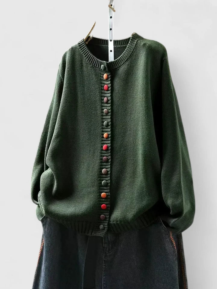 Deborah | Embroidered Detail Cardigan