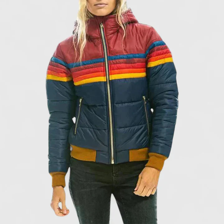 Valencia | Retro Rainbow Puffer