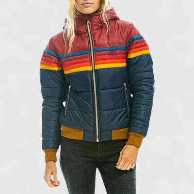 Valencia | Retro Rainbow Puffer
