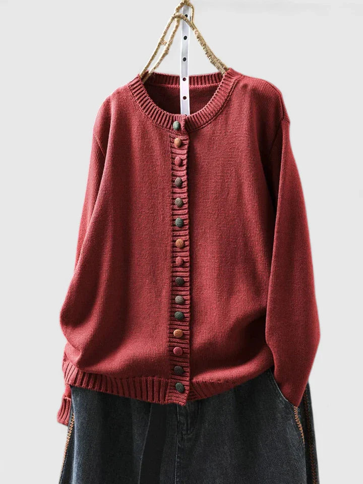 Deborah | Embroidered Detail Cardigan
