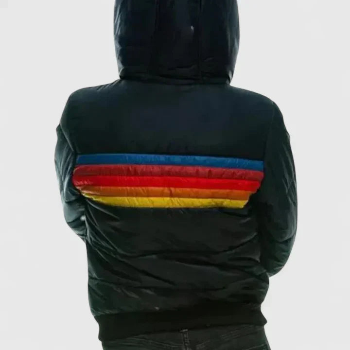 Valencia | Retro Rainbow Puffer