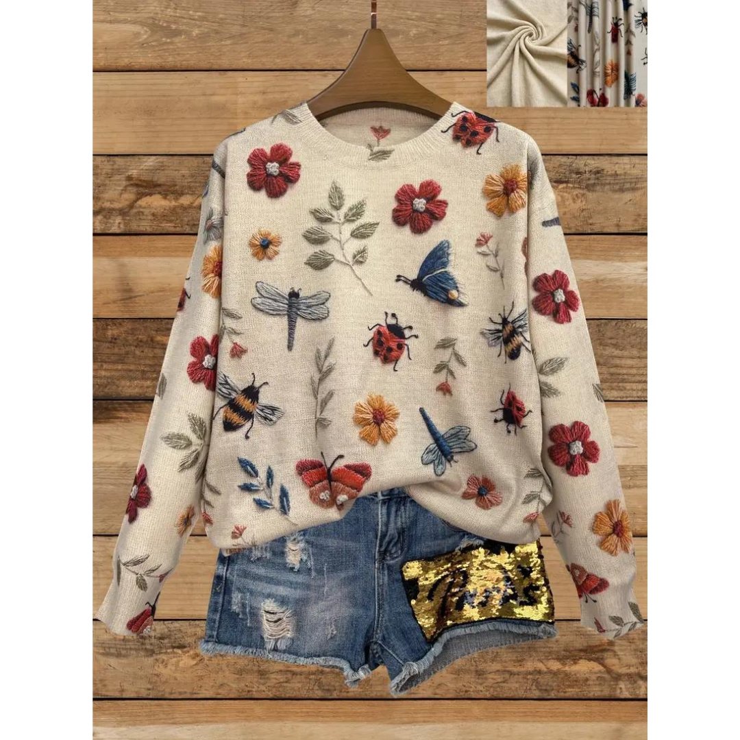 Madeline | Garden Whispers Sweater
