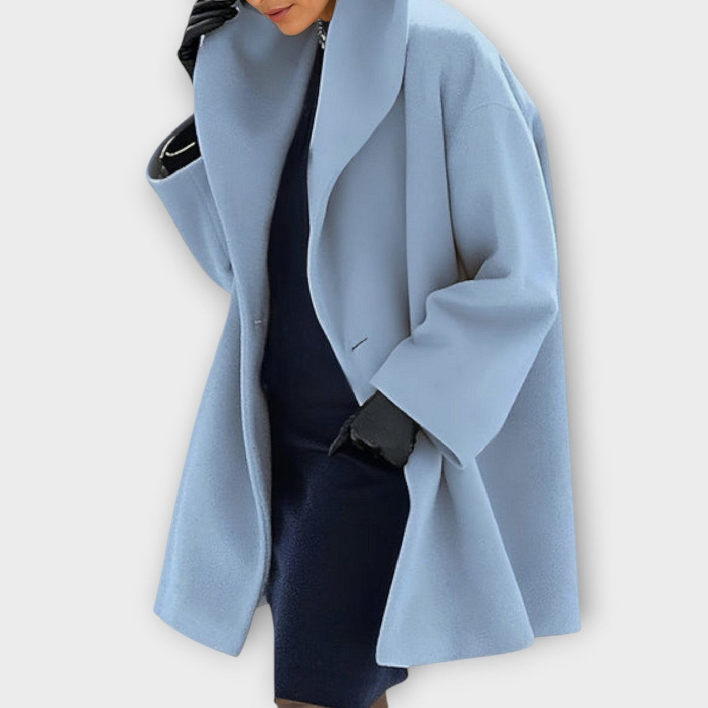 Elaine | Graceful Draped Coat