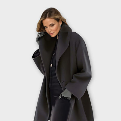 Elaine | Graceful Draped Coat