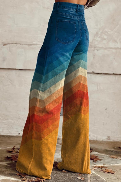 Zola | Retro Chevron Pants