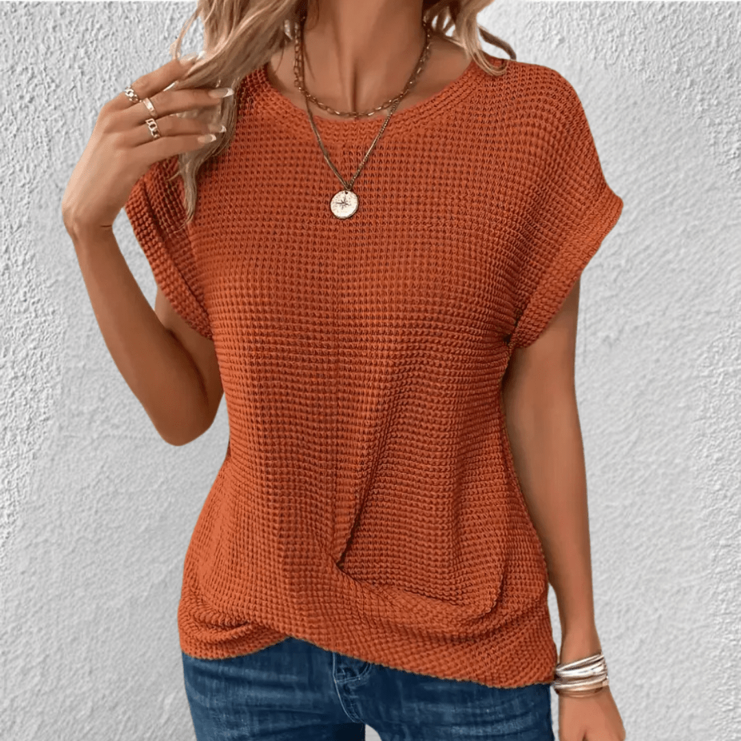 Zola | Waffle Knit Blouse