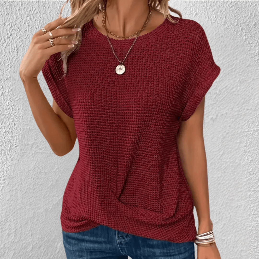Zola | Waffle Knit Blouse