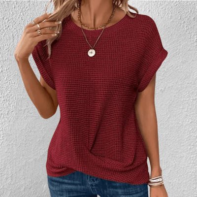 Zola | Waffle Knit Blouse