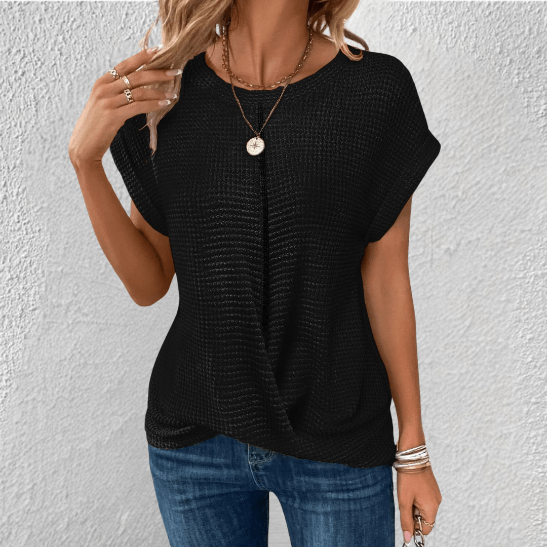 Zola | Waffle Knit Blouse