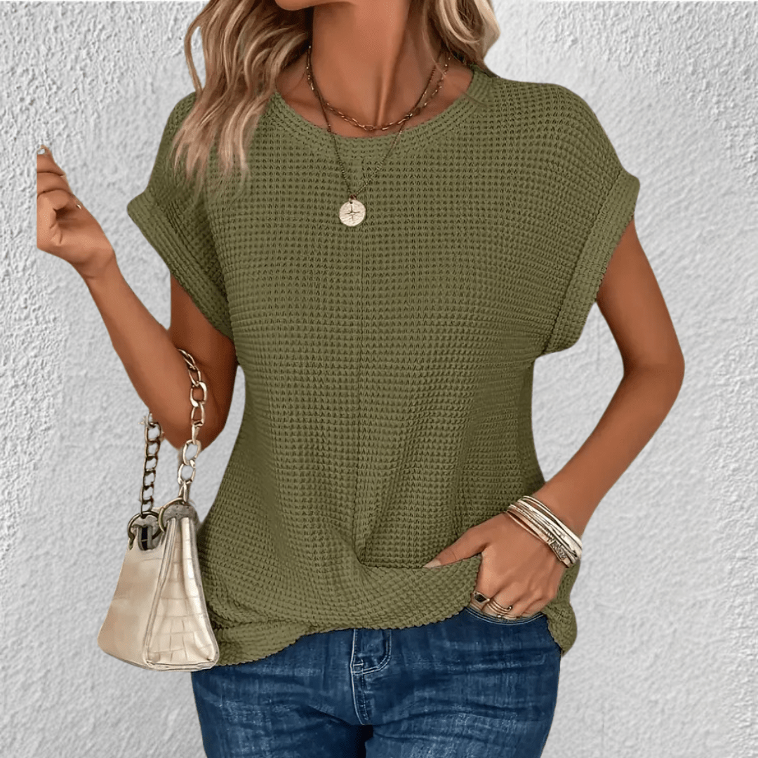 Zola | Waffle Knit Blouse