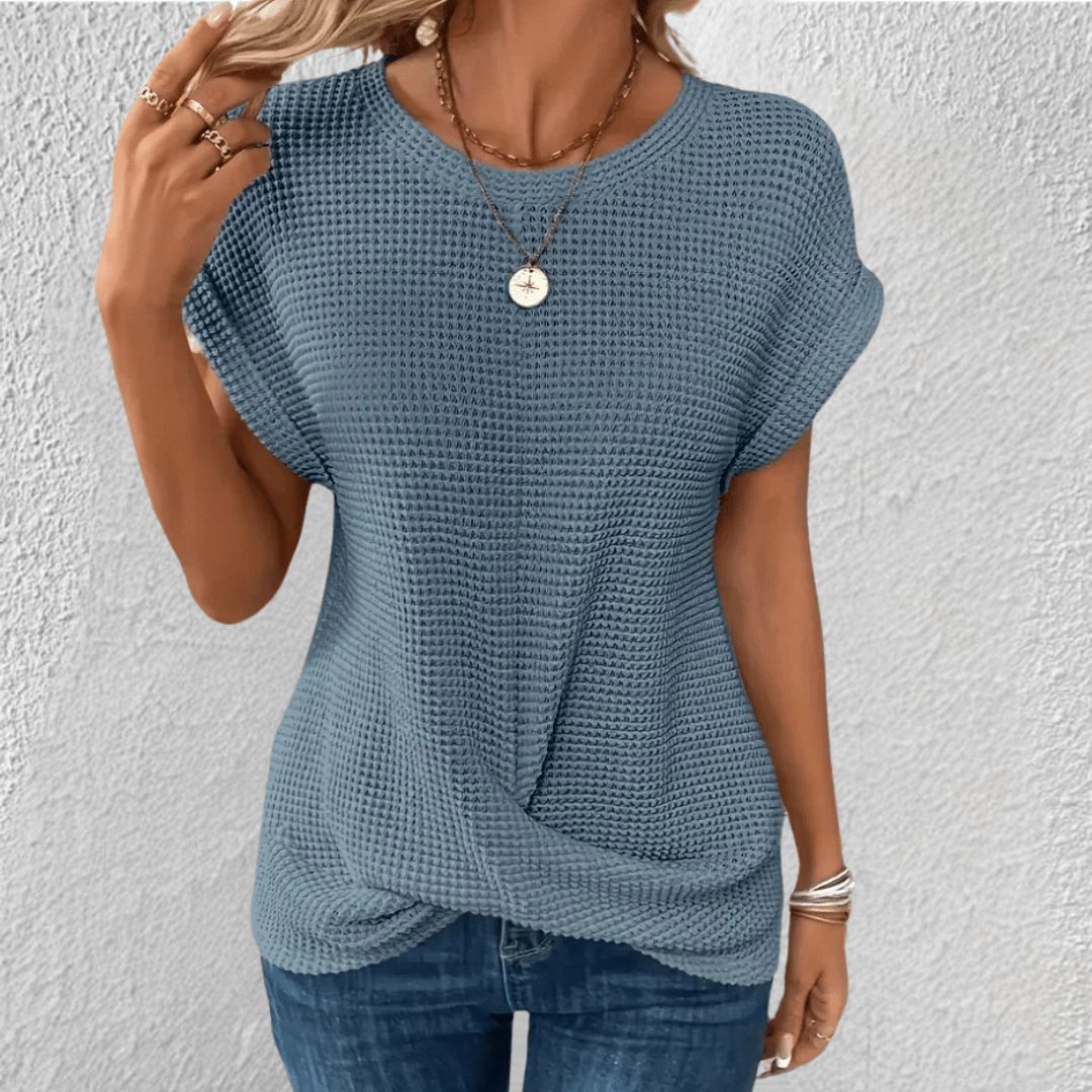 Zola | Waffle Knit Blouse