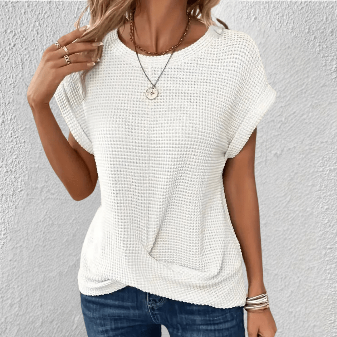 Zola | Waffle Knit Blouse