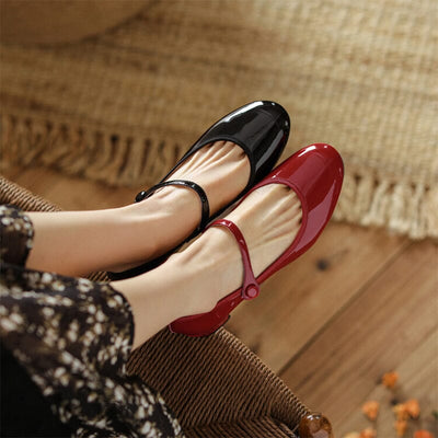 Elara | Classic Mary Jane Flats