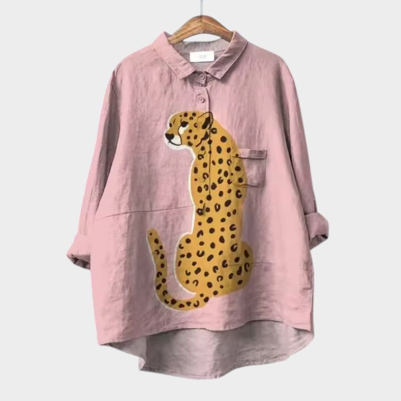 Taylor | Artistic Print Blouse