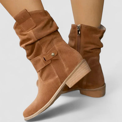 Alva | Slouchy Mid-Calf Boots