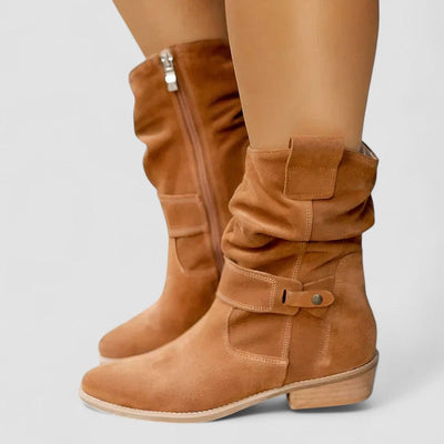 Alva | Slouchy Mid-Calf Boots