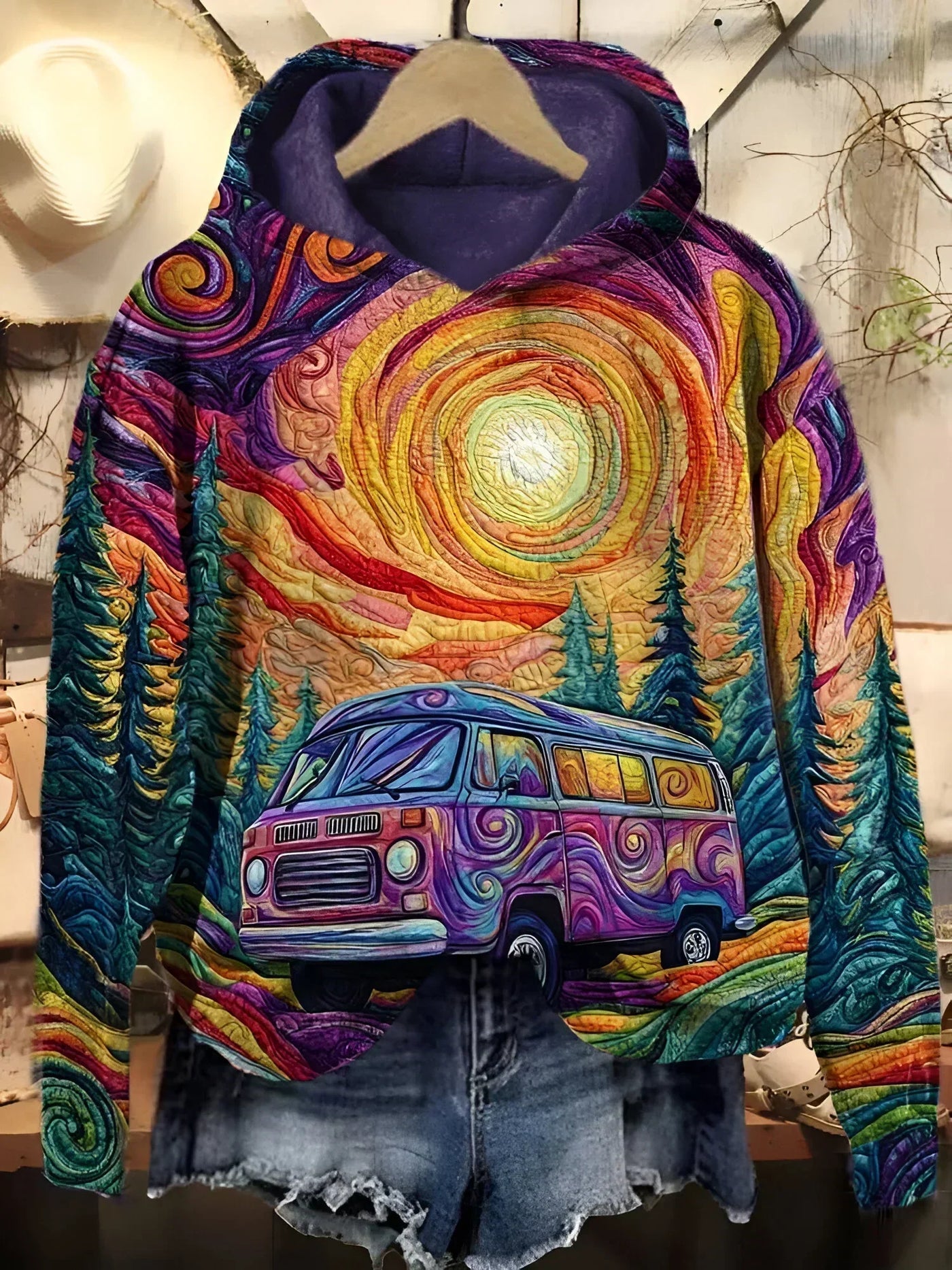Kathleen | Bohemian Van Hoodie