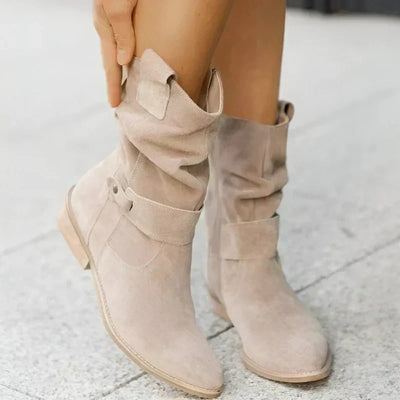 Yasmin | Slouchy Suede Boots