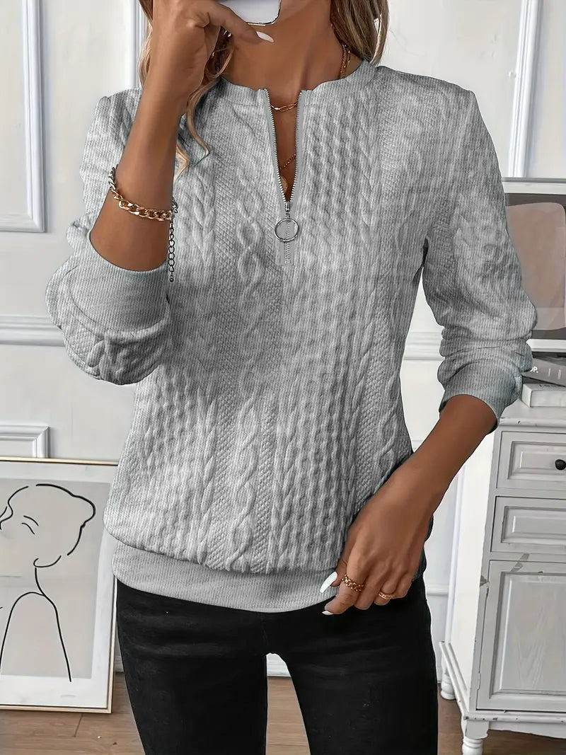Whitney | Elegant Cable Sweater