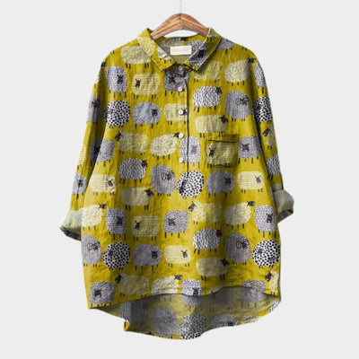 Taylor | Artistic Print Blouse