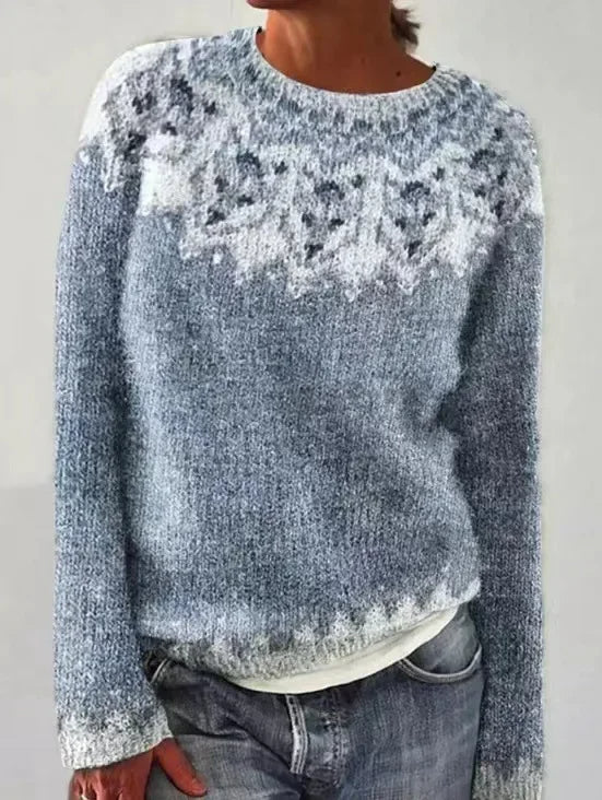 Willow | Nordic Bloom Sweater