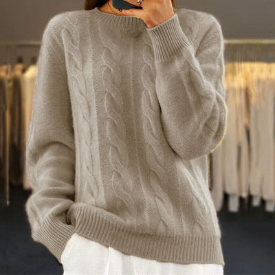 Reese | Classic Cable Sweater