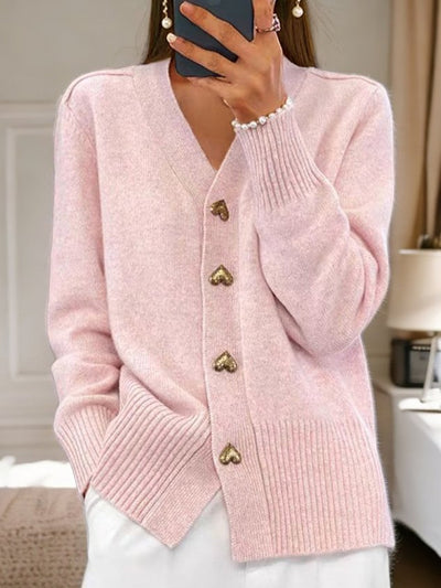 Jordana | Classic Button-Up Cardigan