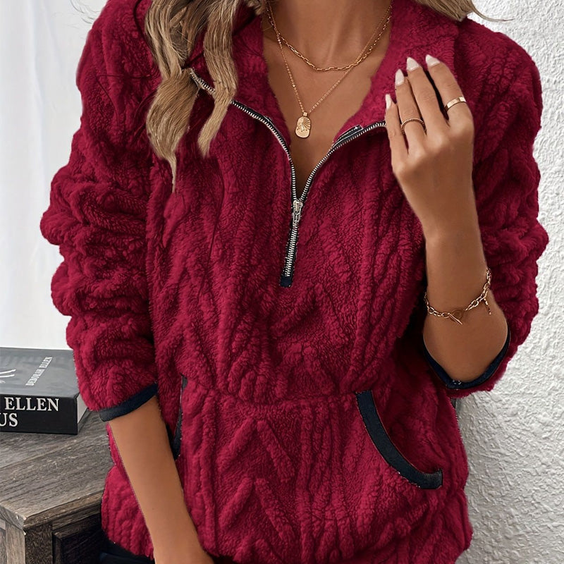 Melody | Cozy Zip Pullover