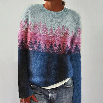Thyra | Forest Sunset Sweater