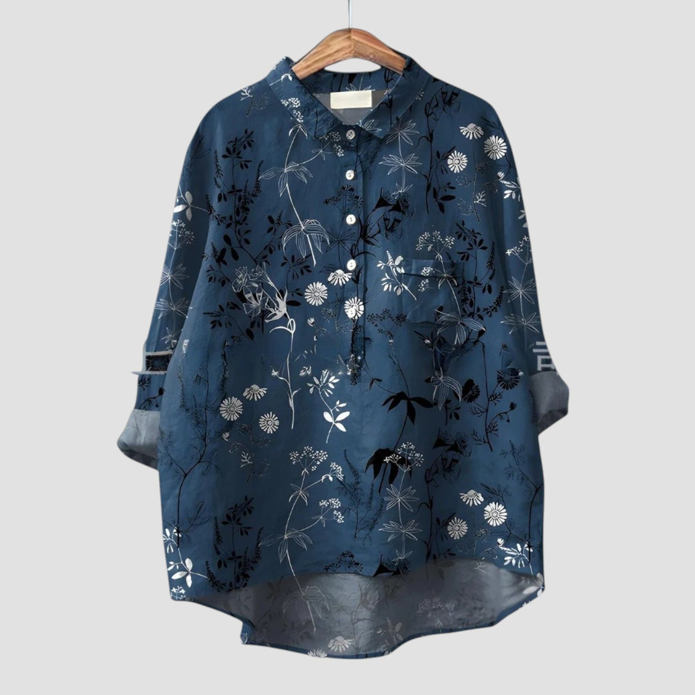 Tiziana | Midnight Meadow Shirt