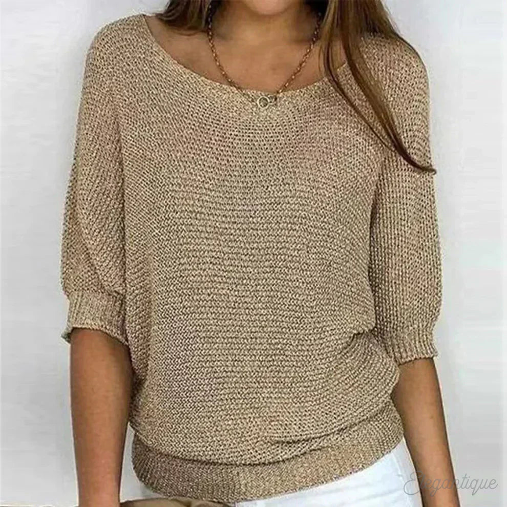 Emma | Lightweight Knit Sweater