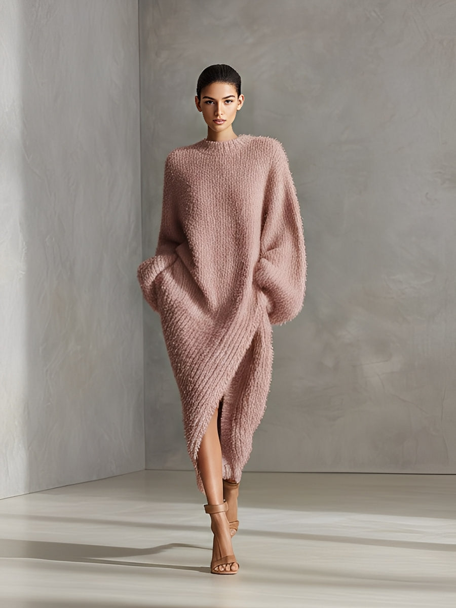 Vivienne | Luxe Cocoon Sweater Dress